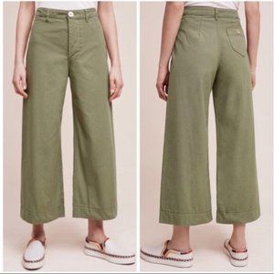 Pilcro and the Letterpress Green Pants